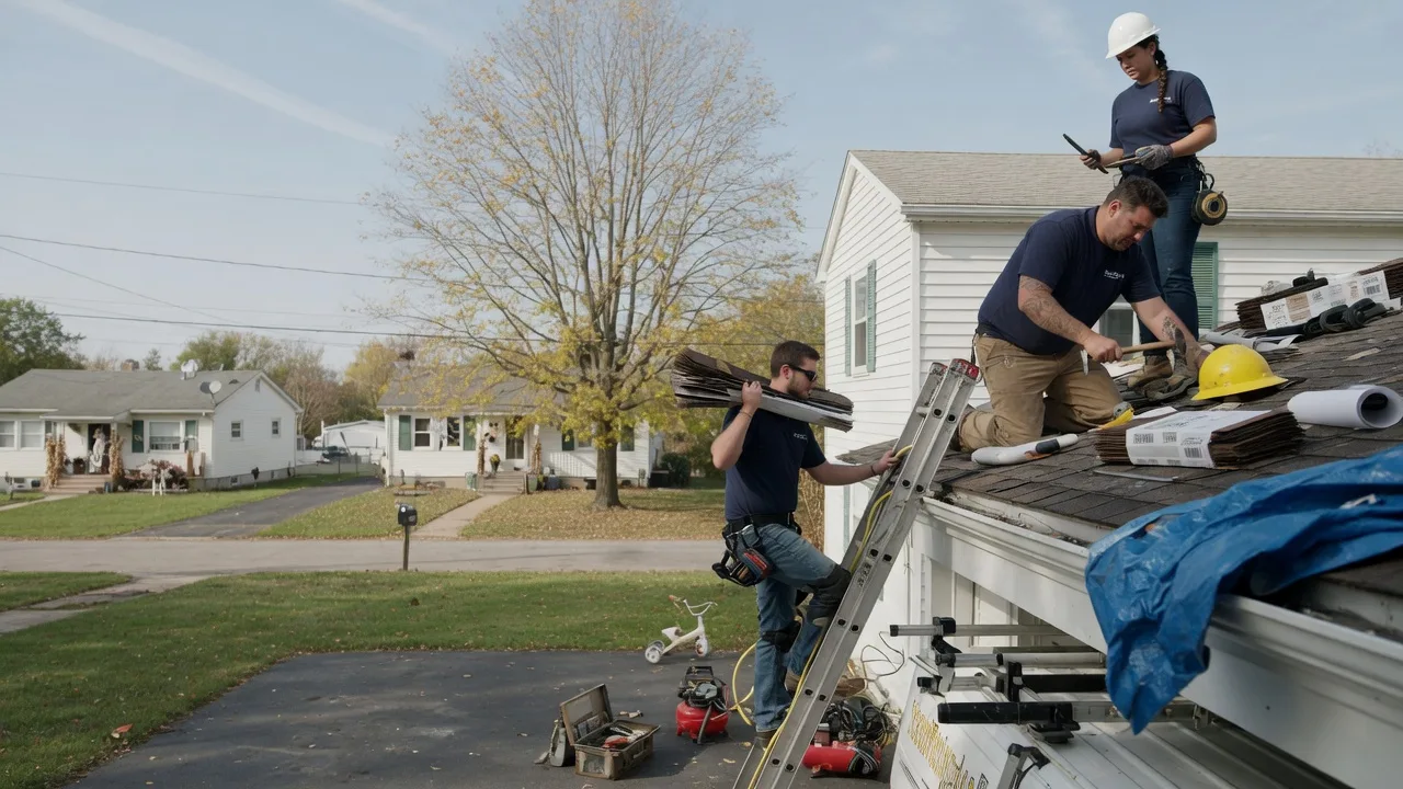 Local Roofing Contractors in Gladstone, IL near me